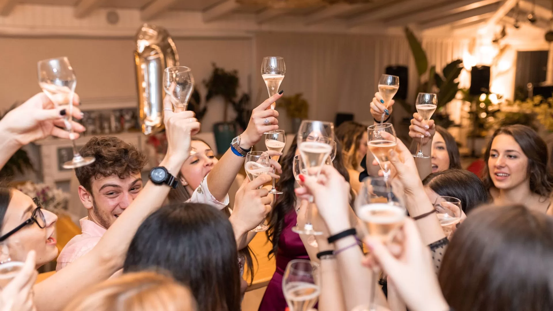 Celebrations at The Lion Hotel, Criccieth